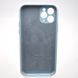 Силиконовый чехол накладка Silicon Case Full Camera для iPhone 11 Pro New Sky Blue 98352 фото 4