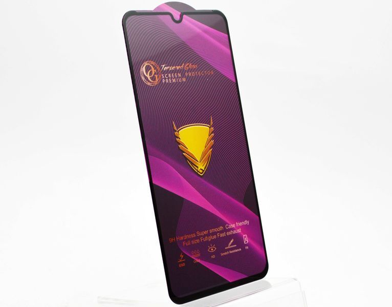 Захисне скло OG Golden Armor для LG V60 5G Black 91394 фото
