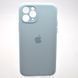 Силиконовый чехол накладка Silicon Case Full Camera для iPhone 11 Pro Max New Sky Blue 54865 фото