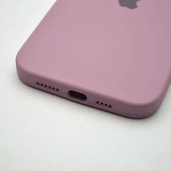 Силіконовий чохол накладка Silicon Case Full Camera для iPhone 13 Pro Max Black Currant 96638 фото