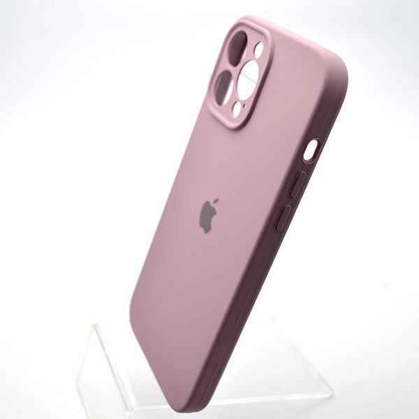 Силіконовий чохол накладка Silicon Case Full Camera для iPhone 13 Pro Max Black Currant 96638 фото