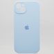 Силиконовый чехол накладка Silicon Case Full Camera для iPhone 15 Plus Lilac Purple 92846 фото