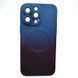 Чехол накладка с MagSafe Bright Case для Apple iPhone 14 Pro Max Plum-Blue 91078 фото