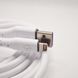 Кабель ANSTY S-040-I Silicone Lightning 5A 2M White 43429 фото 5