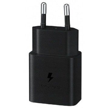 Мережевий зарядний пристрій Samsung EP-T1510NBEGRU 15W Power Adapter (w/o cable) Чорний 64869 фото