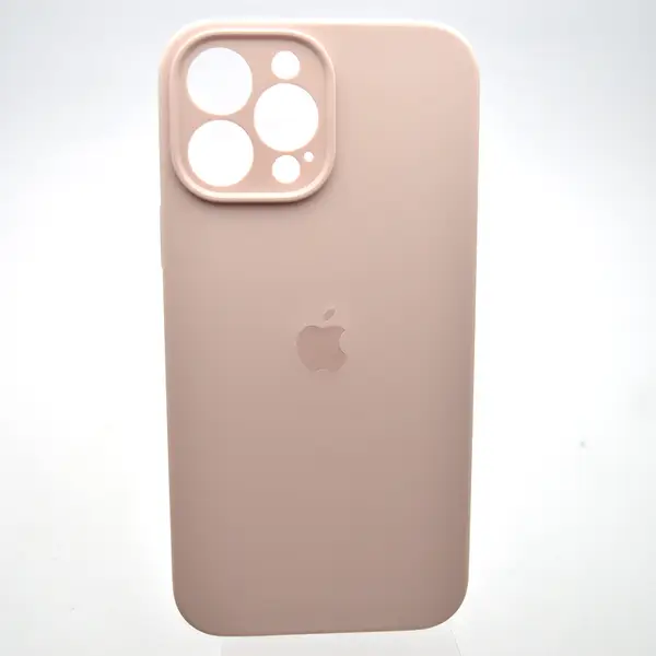 Купити Силіконовий чохол накладка Silicon Case Full Camera для iPhone 14 Pro Max Gray Pink 48396 в інтернет магазині AppExpert OPT