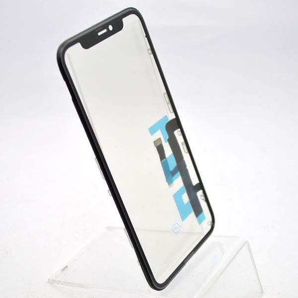 Тачскрін (Сенсор) з рамкою Apple iPhone 11 (без мікросхеми) з ОСА Black Original 68112 фото