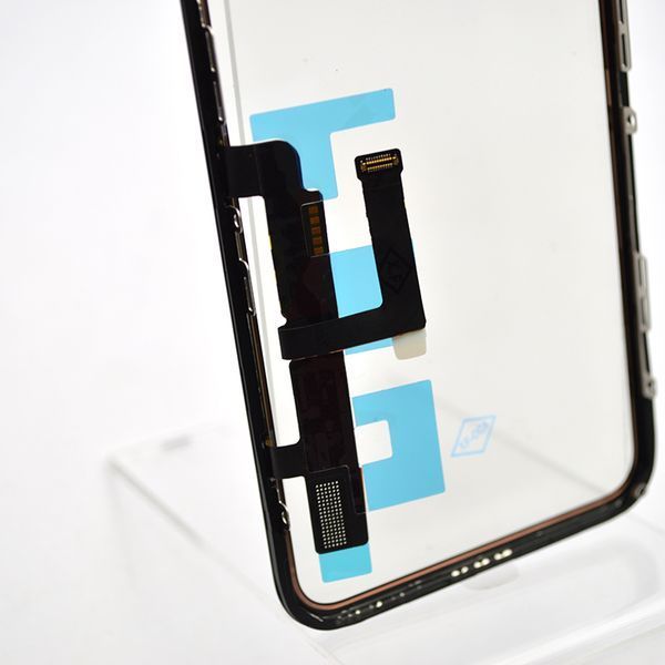 Тачскрін (Сенсор) з рамкою Apple iPhone 11 (без мікросхеми) з ОСА Black Original 68112 фото