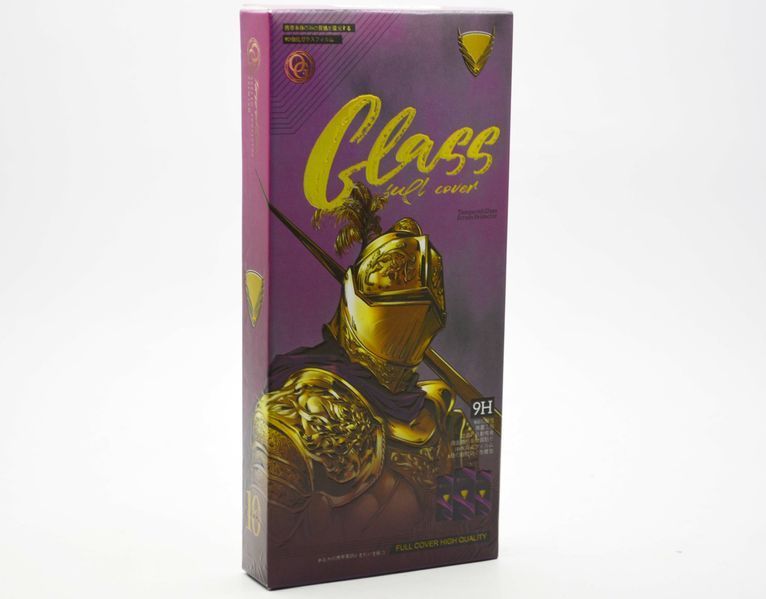 Захисне скло OG Golden Armor для Huawei Honor 30S Black 96174 фото