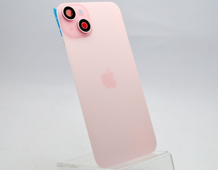 Задня кришка зі склом камери Apple iPhone 15 Plus Pink Original 79805 фото