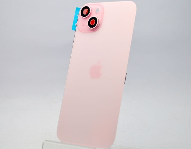 Задня кришка зі склом камери Apple iPhone 15 Plus Pink Original 79805 фото