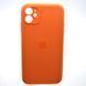 Силиконовый чехол накладка Silicon Case Full Camera для iPhone 11 Golden Orange 50411 фото