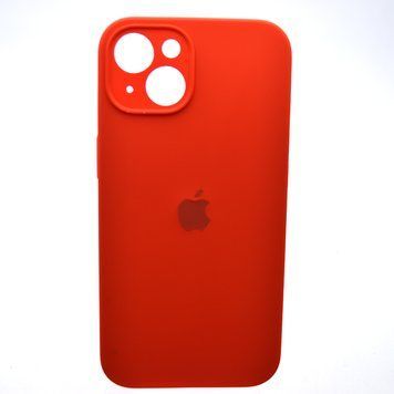 Силиконовый чехол накладка Silicon Case Full Camera для iPhone 13 Red 28259 фото