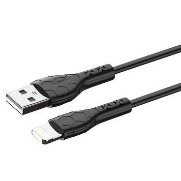 Кабель ANSTY Z-032-I Lightning QC 3.1A 1M Чорний 45544 фото