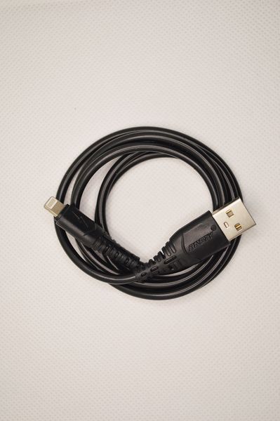 Кабель ANSTY AN-14-I Lightning 3.4A 1M Black 97309 фото