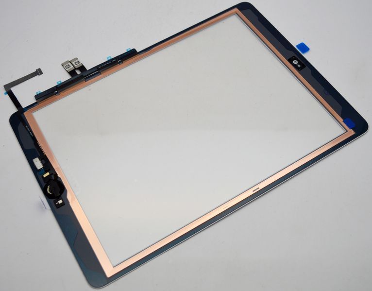 Тачскрин (Сенсор) Apple iPad Pro 1 9.7'' 2016 (A1673/A1674) (PN: 821-01588-A002) с ОСА и кнопкой HOME Белый Оригинал 82393 фото