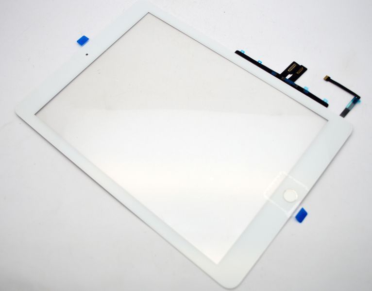 Тачскрин (Сенсор) Apple iPad Pro 1 9.7'' 2016 (A1673/A1674) (PN: 821-01588-A002) с ОСА и кнопкой HOME Белый Оригинал 82393 фото