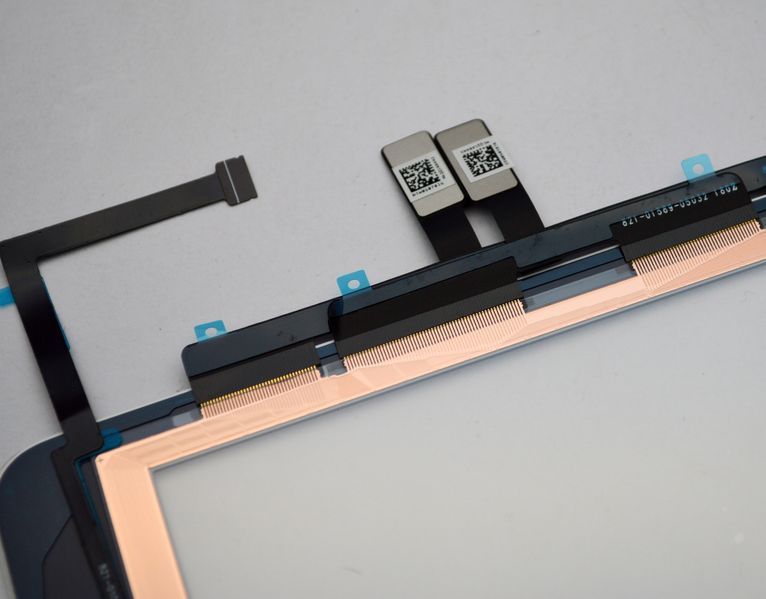 Тачскрин (Сенсор) Apple iPad Pro 1 9.7'' 2016 (A1673/A1674) (PN: 821-01588-A002) с ОСА и кнопкой HOME Белый Оригинал 82393 фото