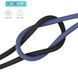 Кабель ANSTY SA-004 Micro USB Fabric LED 5A 1M Blue 81525 фото 5